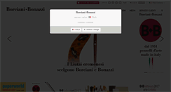 Desktop Screenshot of borcianiebonazzi.com